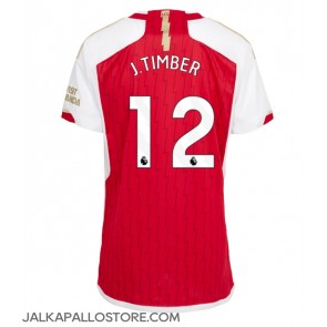 Arsenal Jurrien Timber #12 Kotipaita Naisten 2023-24 Lyhythihainen